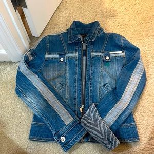Roca Wear vintage denim zip up jacket
